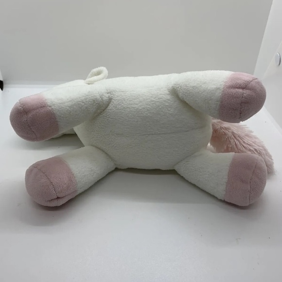 Gund Baby Plush Luna Unicorn Reywind Lullaby Stuffed Animal White Pink Used - Picture 9 of 10